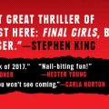 A film adaptation for the successful novel “Final Girls” is on the works