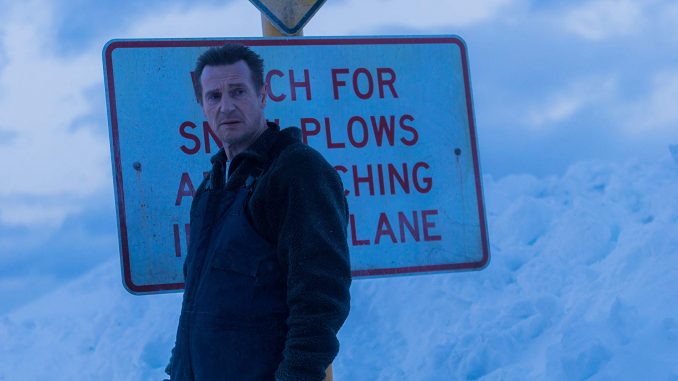 Trailer for "Cold Pursuit", with Liam Neeson and a snowplow, coming out this weekend