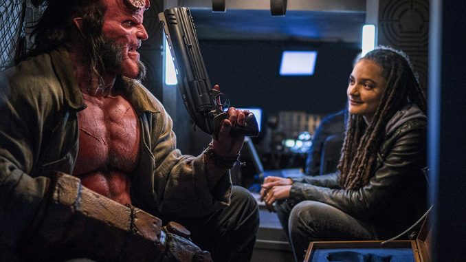 New trailer for "Hellboy", coming out in April