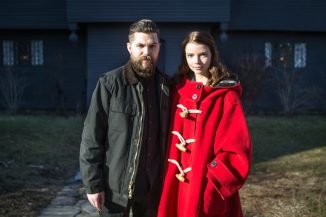 Robert Eggers and his amazing cast for his Viking revenge film "The Northman"