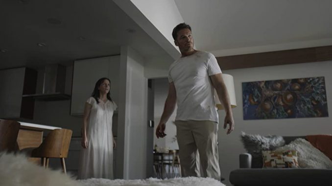 A married couple are hostages in horror-thriller "Held"