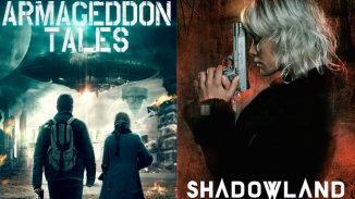 Two different groups of people seeking refuge: "Armageddon Tales" and "Shadowland"