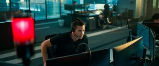 Jake Gyllenhaal is a dispatch officer receiving a kidnap call in "The Guilty"