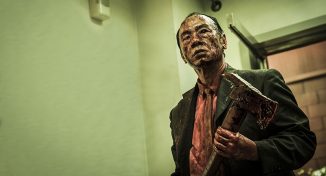 Take a look at Taiwan horror film "The Sadness"