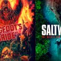 Monstrous creatures spread horror in "Bigfoot's Bride" and "Saltwater: The Battle for Ramree Island"