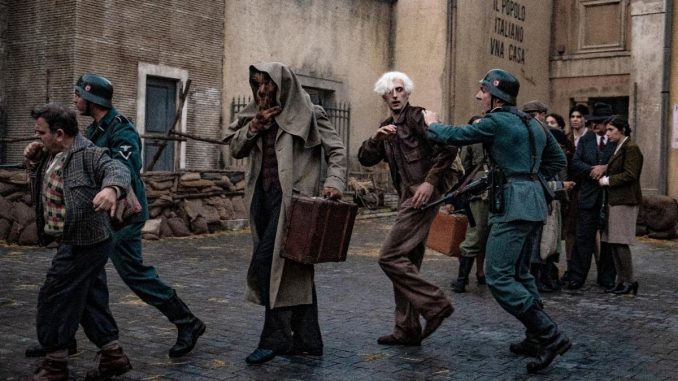 A group of circus abnormalities fights against the occupying Nazis in the supernatural fantasy "Freaks Vs. The Reich"